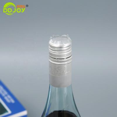 China Waterproof Bottle Lid Seal Heat Shrink Wrap Sleeve Label For Bottles As Custom Size/Design for sale