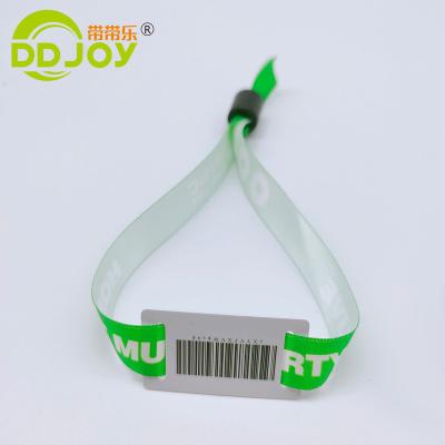 China Custom RFID wristband low cost microchips ultralight rfid wristband for event or ticket for concert for sale