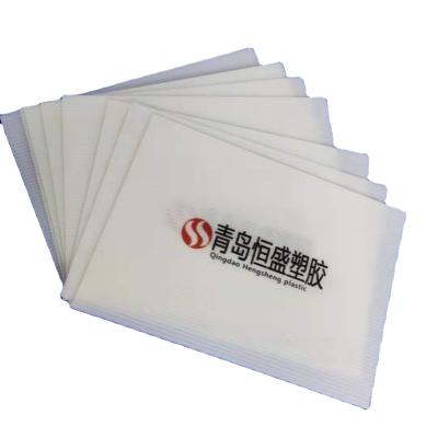 China Eco-friendly polypropylene corrugated plastic sheets 4*8 plastic correx roofing hollow panels pp sheet white color empty corrugated sheet for sale