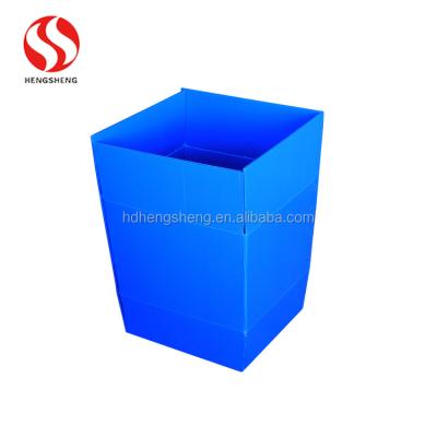 China High Quality Recyclable In Stock PP Material Blue Color Plastic Bending Tool Storage Box for sale