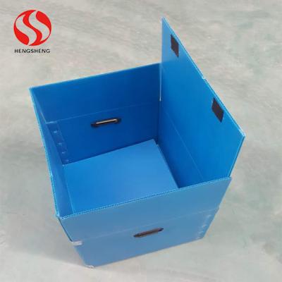 China Eco-friendly Corflute Correx Coroplast A4 Paper Filing PP Polypropylene Corrugated Plastic Archive Box File Storage Cardboard for sale