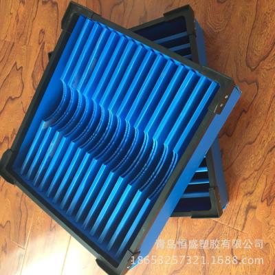 China 2021 wholesales eco-friendly custom corrugated plastic box with plastic dividers trays with plastic dividers participations for sale