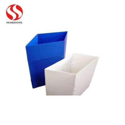 China Recyclable PP Corrugated Plastic Honeycomb Box Spare Parts Storage Packaging Box Auto Turnover Box for sale