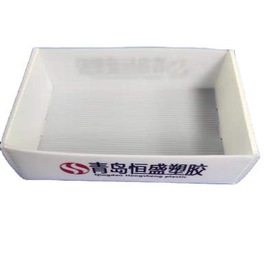 China Recyclable shockproof polypropylene corrugated plastic box for mechanical and electrical instrument packaging for sale