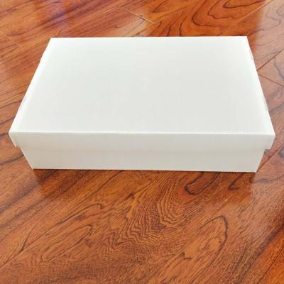 China Recyclable Collapsible Corrugated Plastic Durable File Documents Storage Box Archive Boxes for sale