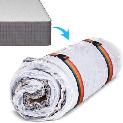 China Sustainable Extra Large Foam Mattress Storage Vacuum Bag With Straps for sale