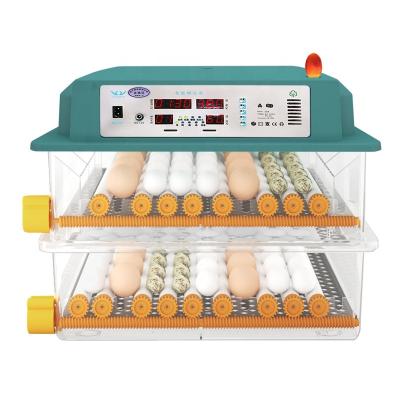 China food & Beverage Plant 120 Hatching Eggs DZ Incubator Egg Incubadora Dual Use Fully Automatic Incubator Machine for sale