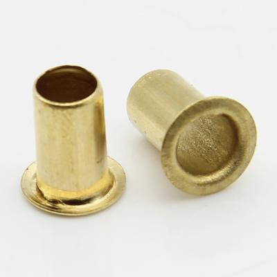 China Industry Factory Price Copper Rivet DIN 7340 Rivet Nuts Copper Hollow Tubular Rivets for sale