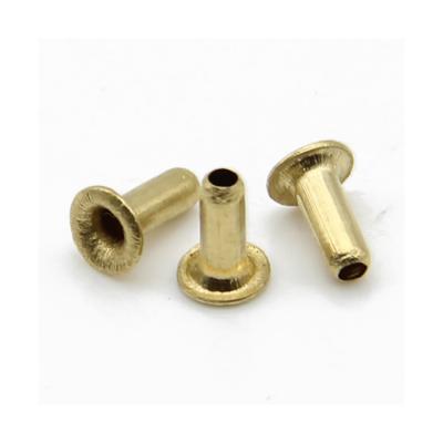 China Industry Factory Price Copper Hollow Rivet DIN 7340 Rivet Nuts Rebite Rebite Copper Tubular Rivets 3*5 for sale