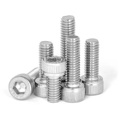 China Grade A2-70 Thread Stainless Steel 304 Round Hex Socket Head Screw Bolt with ISO certificationM12*60 for sale