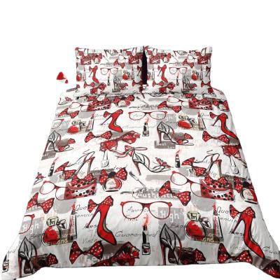 China Factory Supply Wholesale Direct Selling Comforter Series Fashion Design Duvet Cover BOMCOM 3d Bedding For Teenagers Quilt Cover for sale