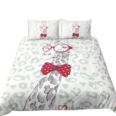 China Own Design Quilt Cover BOMCOM Factory Fashion Series 3d Beds Cotton Bedding Direct Wholesale Duvet Cover for sale