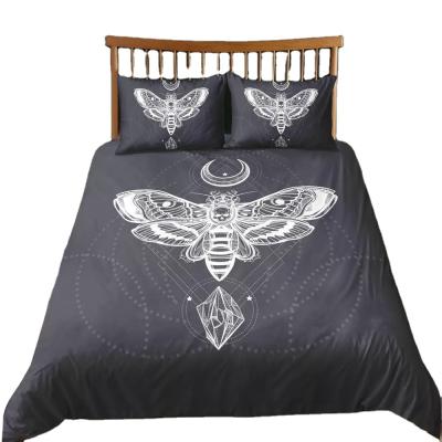 China Own Design Quilt Cover BOMCOM Factory Price Lepidoptera Series 3d Designers Bedding Set Wholesale Duvet Covers for sale