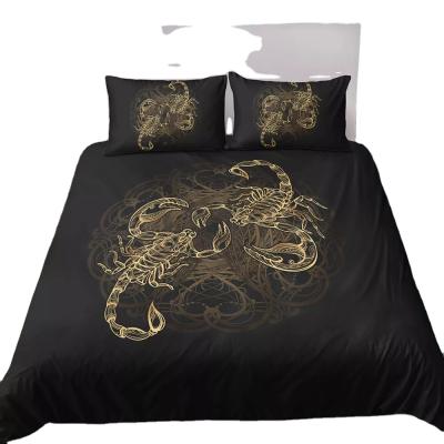 China High Quality Own Design Quilt Cover BOMCOM 3d Duvet Cover Bedding Fabric Duvet Cover Set for sale