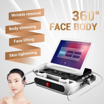 China Skin Tightening Professional Face Lifting Wrinkle Removal 4d Hifu Facial Machine for sale