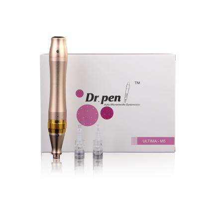 China Skin Care Microneedle Therapy Dr.pen m5 derma pen Most Popular Gold Anti-hair Removal for sale