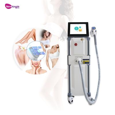 China Professional TECHNICAL hair removal cooling system skin rejuvenation 3 wavelengths 808nm 755nm 1064nm diode laser hair removal machine price for sale