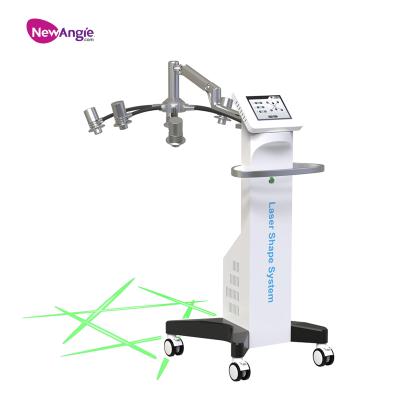 China 2021 Newest weight loss lipolaser slimming equipment 6d laser green light 532 nm focus on fat loss machine for sale