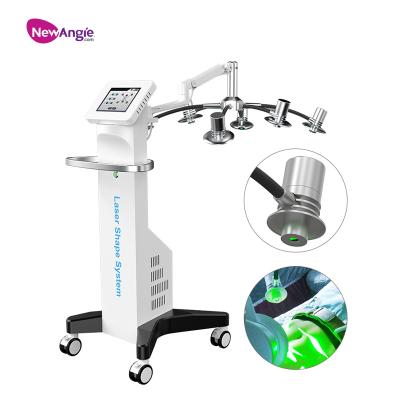 China Weight Loss Fat Burning Source 6d Laser Body Shape System 532nm Laser Shape System 6D Green Laser for sale