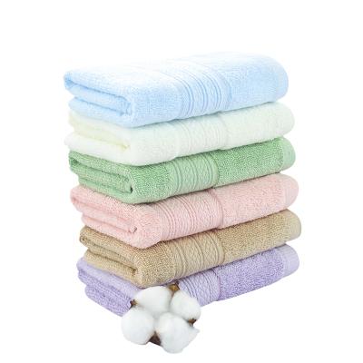 China Wholesale 100% Good Quality QUICK DRY Cotton Hand Towel Single Dyed for sale