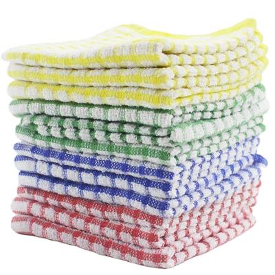 China QUICK DRY 100% Cotton With Terry Loop Terry Tea Towel Cheap Price Kitchen Towels Wholesale for sale