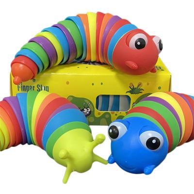 China Worry Relife 2022 fidgety person slug with eye premium slug decompress Toy Snail Children's decompression duct fidgety person fidgety educational toy for sale