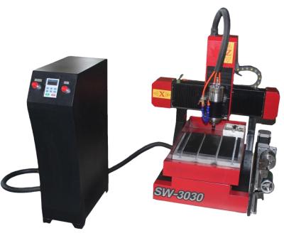 China Metal Engraving 4th Axis 4040 Mini Rotary CNC Router Metal Cutting Machine 4040 for sale