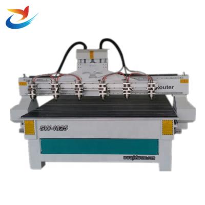 China Advertising company working multihead wood engraving machine hot sale cnc machine price for sale