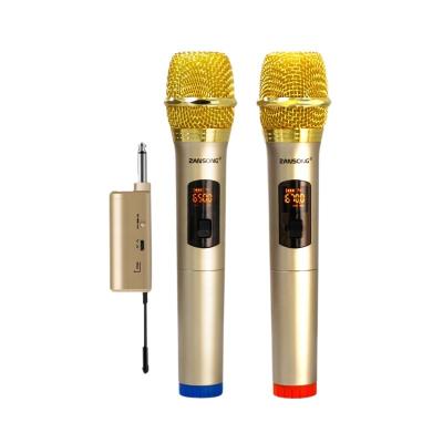 China S28 Microphone One Handheld Tow Two Universal Wireless Microphone Audio Universal Handheld Microphone for sale