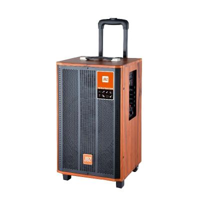 China No New JBZ 10 Inch BT Speaker J8 Model Portable Trolley Speaker , Wooden Player for sale