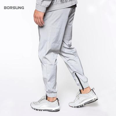 China High Quality Anti-wrinkle 100%Polyesetr Mens Sport Pants Lightweight Back Zipper Pocket Sweatpants Jooging&Training Wear for sale