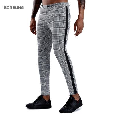 China Anti-Wrinkle Spring Mens Essential Jogger Pants Canvas Slim Fit High Waist Sports Jogger Overall Compression Fashionable Jogger Pants for sale