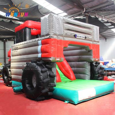 China Wholesale PVC New Design Jumping Castle Bounce House Jumping Obstacle Bouncer Combo Jumping Castle With Inflatable Slide Combo Bouncer for sale