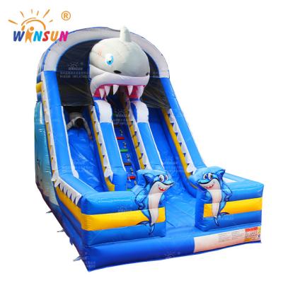 China Commercial PVC Inflatable Dry Slide For Kid Large New Cheap Design Inflatable Slide For Kids for sale