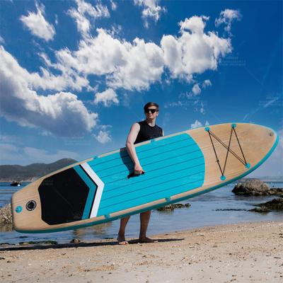 China Unisex Surf Soft Top Rack Up Custom Wood SUP Paddle Board for sale