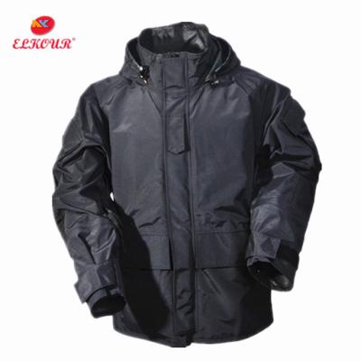 China M65 Anti-Static Outdoor Men Raining Jacket Black Casual Waterproof Customize OEM Service for sale