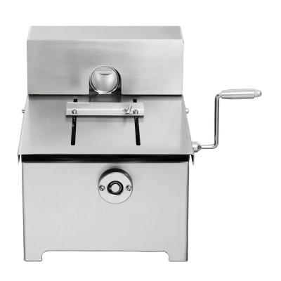 China NO--pollution high performance commercial hot sale sausage funnel electric halal wrap machine for sale