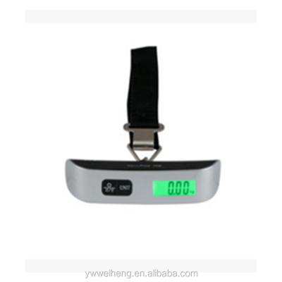 China Mini Digital Luggage Scale Automatic Hand- Held Electronic Hanging Scale 50kg T-Shaped LCD Electronic Scale for sale