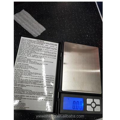 China 2017 New Design Professional Weight Function Jewelry 500gx0.01g Mini Digital Pocket Scale Notebook Scale for sale