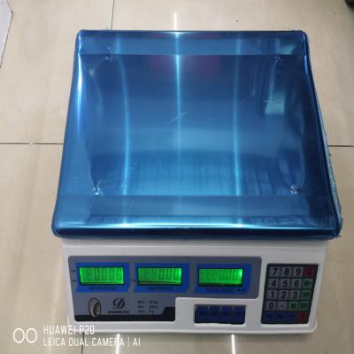 China 3208 Electronic Scale Electronic Scale 40 Kg Supermarket Scale 68*37*38CM for sale