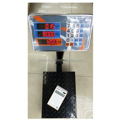 China Weight Function Digital 100kg Weighing Waterproof Electronic Platform Scale for sale