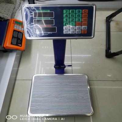 China Electronic Scale 60kg Kitchen Fruit and Vegetable Scale Electronic Weight Function Price Platform Scale for sale