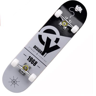 China Skateboarding Four Wheel Deck Skateboard Skateboard Youth Maple Youth Adult Beginner Complete Empty Deck Factory Wholesale for sale