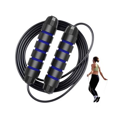 China Fitness Gym Equipment Jump Rope Sports Speed ​​Accessories Rubber Weighted Jump Rope for sale