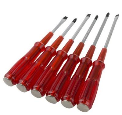 China Plastic support custom all kinds of small style long short handle portable manual screwdriver for sale