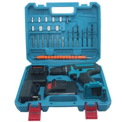 China Wholesale Fully Supplied Woodworking Hole Opener Cordless Electric Hand Drill Set 090301 for sale