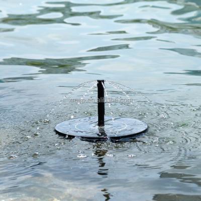 China Submersible Solar 1.4w Fountain With 600mah Battery Update Version Solar Powered Fountain Pump For Bird Bath for sale