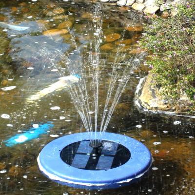 China A/B/C/D Remote Control Button Mini Solar Floating Fountain Lights Build Up Water Pump Swimming Pool Decorative Water Fountain for sale