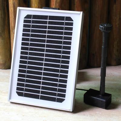 China Mid Century Modern High Efficiency Garden Water Pump System Brushless Solar Cycle Pond Fountain Pump for sale