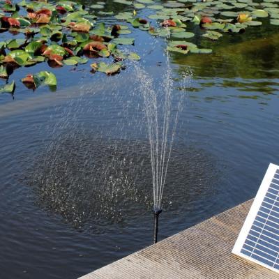 China China Factory Garden Water Feature Solar Power Waterproof Water Fountains Pump Outdoor for sale